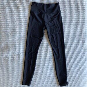 Athleta Elation Sheen Tight In Black, size S, 7/8 length